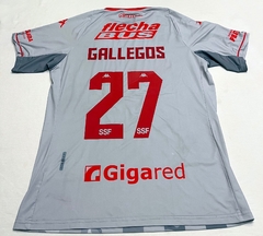 Camiseta Unión de Santa Fe - Match Worn - Matías Gallegos - Cafoot Memorabilia