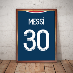 Set Posters enmarcado Camisetas carrera Lionel Messi - tienda online