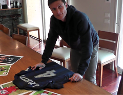 Camiseta Inter de Italia - Autografiada Javier Zanetti - 2013/14 - Cafoot Memorabilia