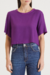 Blusa Forum Roxo Malbec