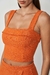 Blusa Colcci Laranja Russet