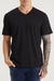 Camiseta Gola V Preto