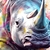 Poster A3 - Rinoceronte #1 - comprar online