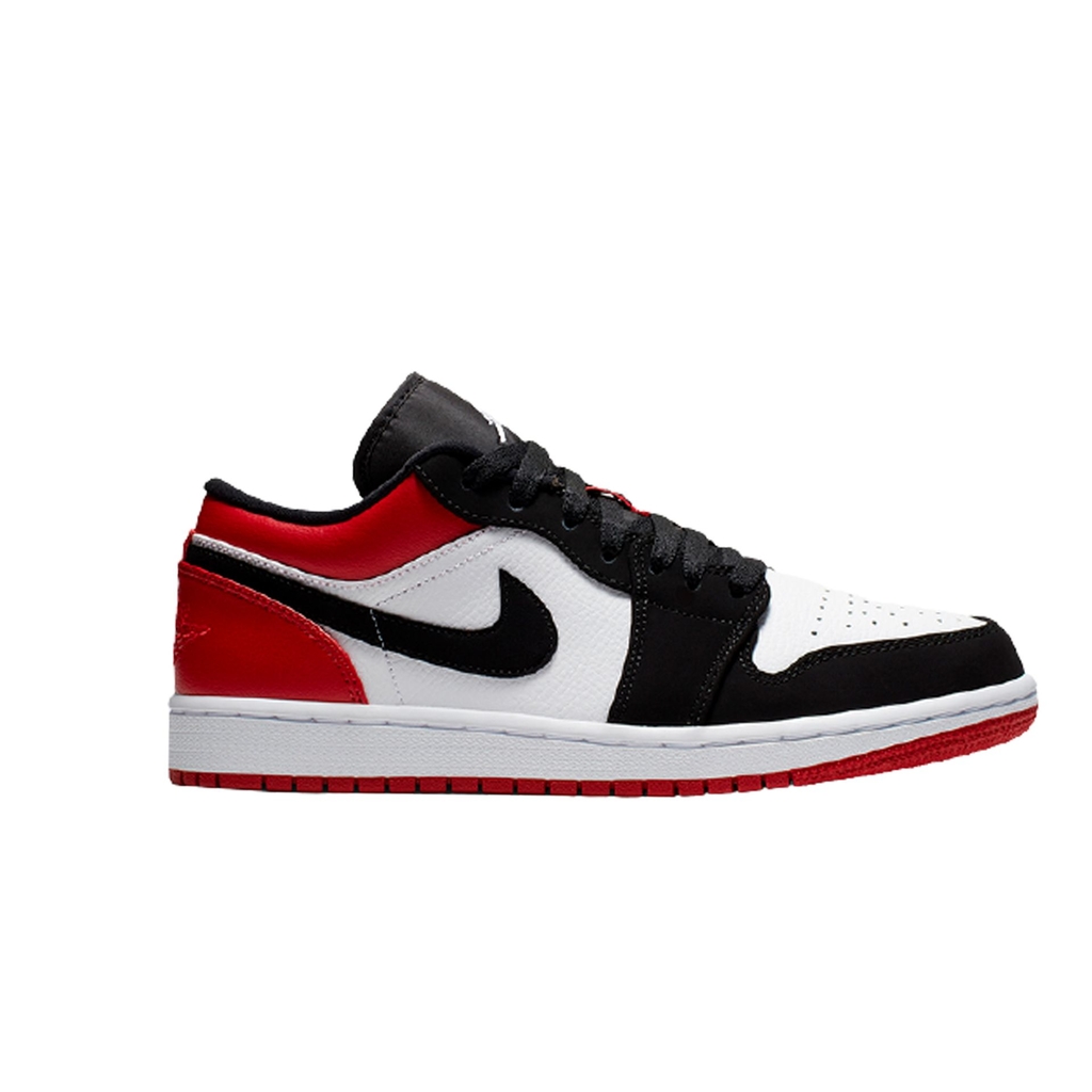 T NIS AIR JORDAN LOW 1 BLACK TOE TRICOLOR