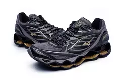 Mizuno Wave Prophecy 6 “Preto/Dourado” - LZK Store