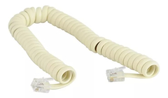 Cable espiral rulo para tubo telefono 30cm en internet