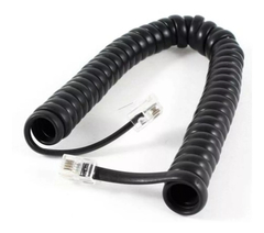 Cable espiral rulo para tubo telefono 30cm