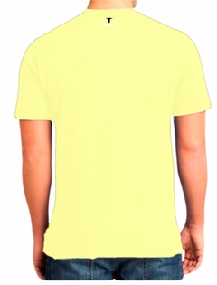 Camisa Básica Amarelo Claro - comprar online