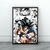 Kit 3 Placas Decorativas Animes Naruto, Goku e Luffy MDF na internet