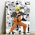 Kit 3 Placas Decorativas Animes Naruto, Goku e Luffy MDF na internet