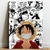 Kit 3 Placas Decorativas Animes Naruto, Goku e Luffy MDF - comprar online