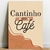 Kit 3 Placas Decorativas Cantinho do Café MDF - Enjoy Home Store