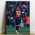 Kit 3 Quadros Decorativas Lionel Messi 21x29 MDF - comprar online