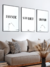 Kit 3 Placas Decorativas Home Sweet Home - comprar online