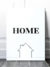 Kit 3 Placas Decorativas Home Sweet Home na internet