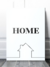 Kit 3 Placas Decorativas Home Sweet Home - loja online