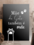 Kit 3 Placas Decorativas Mãe de Gato - Enjoy Home Store