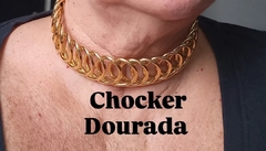 Chocker Dourada