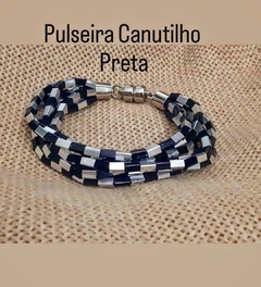 Pulseira Canutilhos Preta