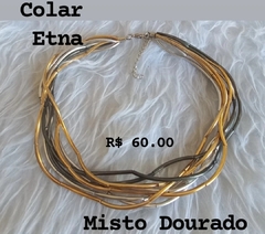 Colar Misto Dourado