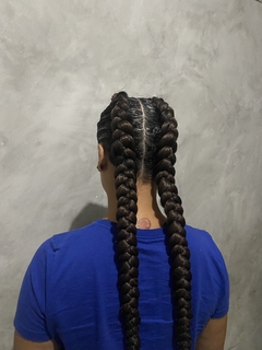 boxeadora detalhada - voudebraids