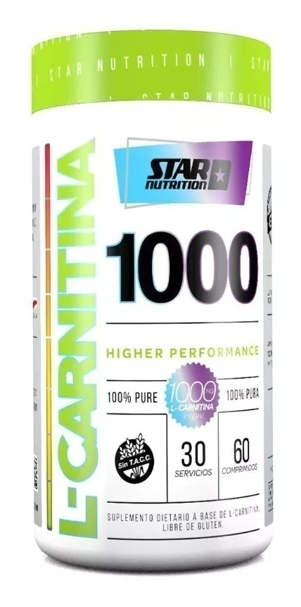 L-Carnitina 1000 Star Nutrition