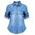 CAMISA JEANS FEMININA MANGA LONGA - loja online