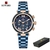 Imagem do R24 - RELÓGIO FEMININO CHRONOGRAPH WOMEN WATCH LUXO LADIES CALENDÁRIO À PROVA D'ÁG