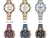 Imagem do R24 - RELÓGIO FEMININO CHRONOGRAPH WOMEN WATCH LUXO LADIES CALENDÁRIO À PROVA D'ÁG