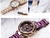 R24 - RELÓGIO FEMININO CHRONOGRAPH WOMEN WATCH LUXO LADIES CALENDÁRIO À PROVA D'ÁG