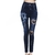 Imagem do CALÇA JEANS FEMININA SKINNY LEGGINGS CINTURA ALTA IMPRESSÃO