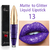 MB01 - BATOM DIAMANTE GLITTER LIP GLOSS IMPERMEÁVEL DE LONGA DURAÇÃO - loja online