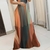 VESTIDO LONGO COLOR MATCHING ELEGANTE 2022