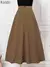 VS-L01 SAIA CASUAL MAXI ELEGANTE CINTURA ALTA LINHA SWING - comprar online