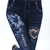 CALÇA JEANS FEMININA SKINNY LEGGINGS CINTURA ALTA IMPRESSÃO - ESSENZA D'LUXXE Moda & Acessórios 