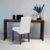 Cadeira em couro sintético Branco - comprar online