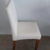 Cadeira em couro sintético Branco - D'CASA OUTLET