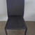 Cadeira cinza revestida - loja online
