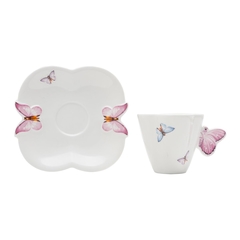 Xícara de Chá Porcelana C/ Pires Wolff - comprar online