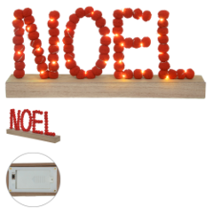 Letreiro Decorativo Led Noel