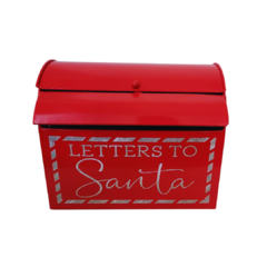 Caixa de Correio Natal Decorativa 32x19x26,5cm - comprar online