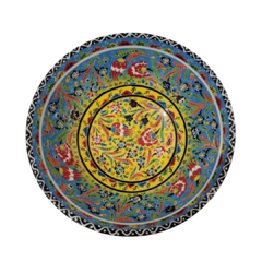 Tigela Cerâmica Turquia Azul Claro 30cm - comprar online