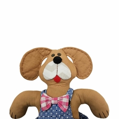 Boneco Puxa-saco Patchwork Cachorro - comprar online