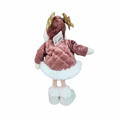 Boneco Natal Menina em Pé 34cm na internet