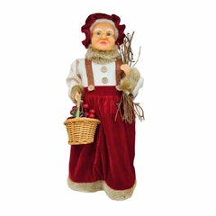 Boneco Mamãe Noel Natal 45cm