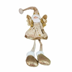 Boneco Natal Fada Sentada 60cm