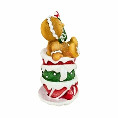 Enfeite Natal Resina Ginger 18cm - comprar online