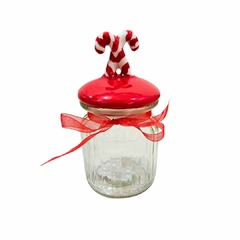 Pote de Vidro Candy Natal 300ml