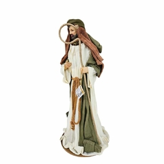 Enfeite Sagrada Família 3 Figuras Resina - loja online