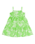 Vestido Infantil de Alças em Malha Floral - loja online